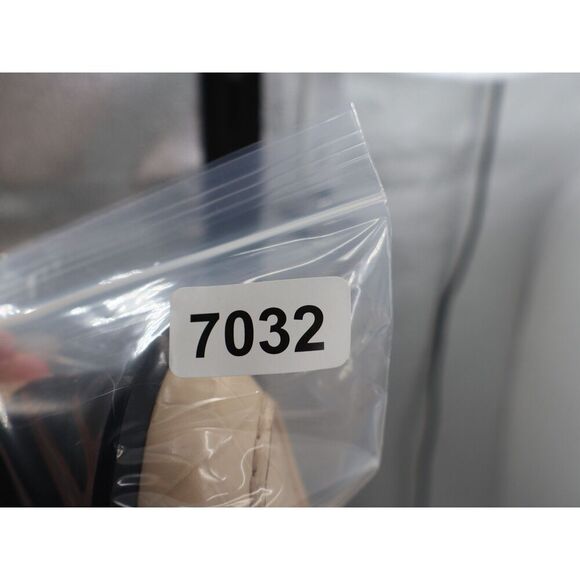 Vince Naomi Croc Embossed Leather Loafer Size 9.5 Beige Block Heel Slip on Shoes - Picture 11 of 11